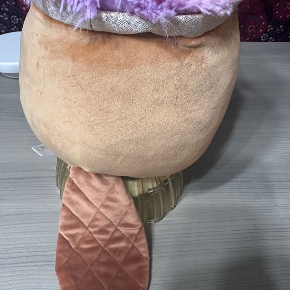 Cute Brown Plush Bristol Squish mellow with Yellow Hair - Picture 3 of 3